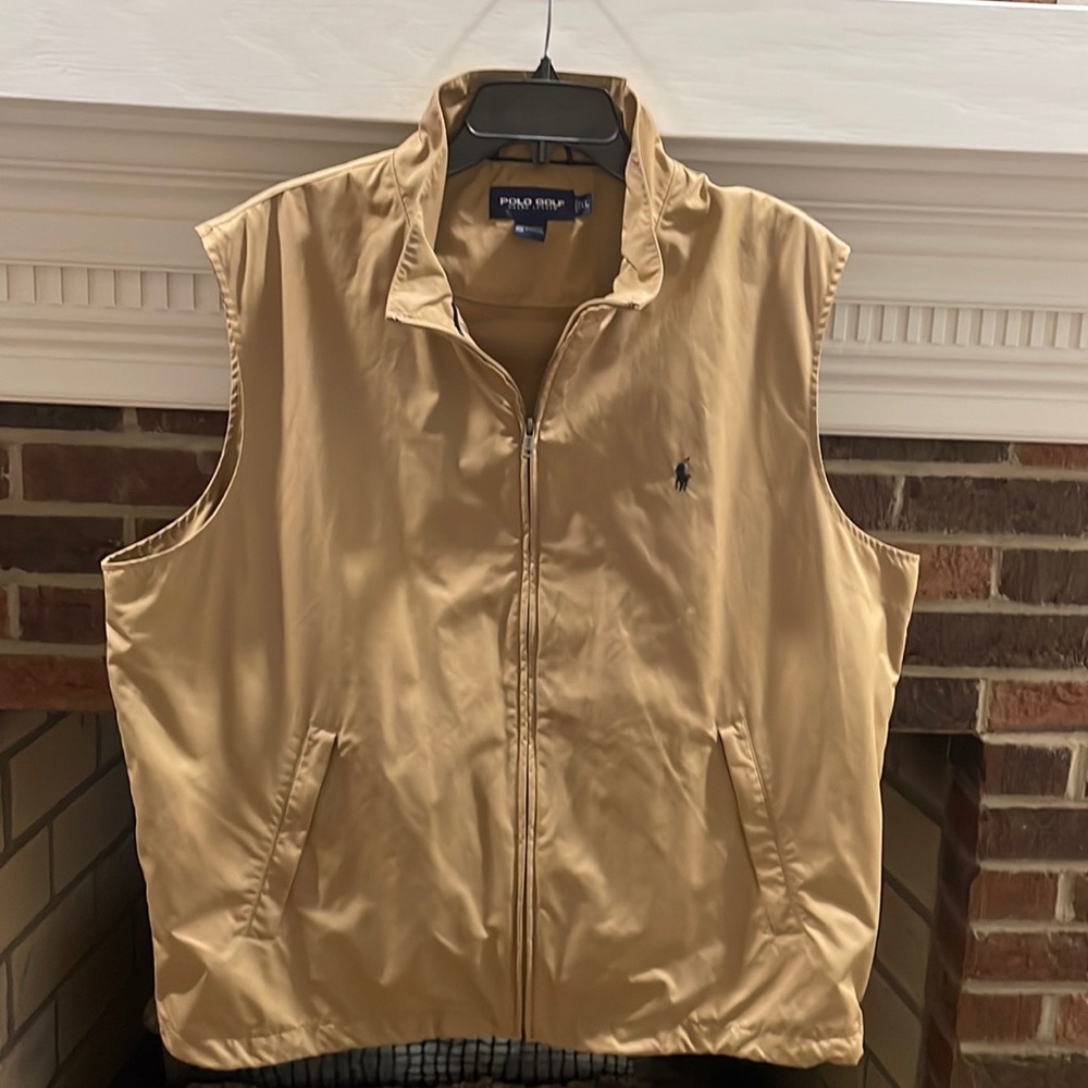 Mens Ralph Lauren Polo Golf Vest XL like new